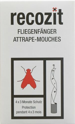 RECOZIT Fliegen Fänger 4 Stk
