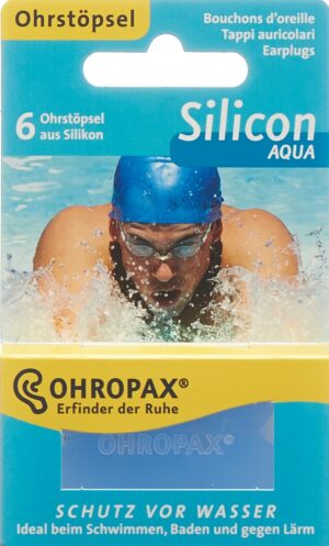 OHROPAX Silicon Aqua 6 Stk