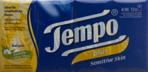 TEMPO Taschentücher soft&sensitive 12 x 9 Stk
