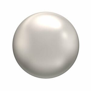 STUDEX 11073 Perle Stift 8mm vergoldet 1 Paar