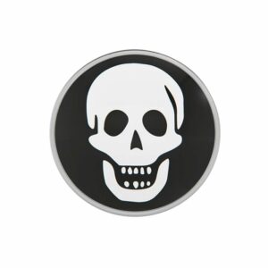 STUDEX 11183 Novelty Totenkopf 8mm weiss 1 Paar