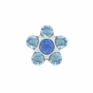 STUDEX 11018 Daisy Saphir hell-Saph 5mm wei 1 Paar