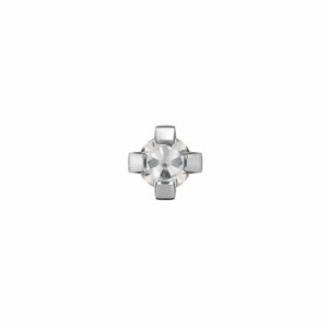 STUDEX 11083 Tiffany CZ 2mm weiss 1 Paar