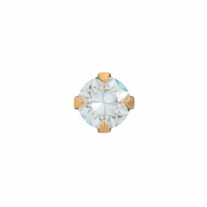 STUDEX 11084 Tiffany CZ 3mm vergoldet 1 Paar