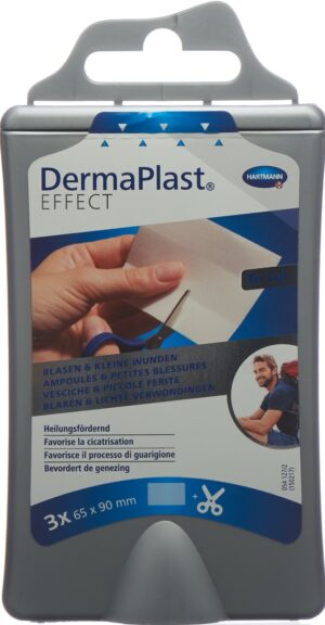 DERMAPLAST Effect blister to cut 65x90mm 3 Stk