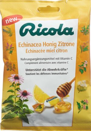 RICOLA Echinacea Honig Zitrone m Zucker Btl 75 g