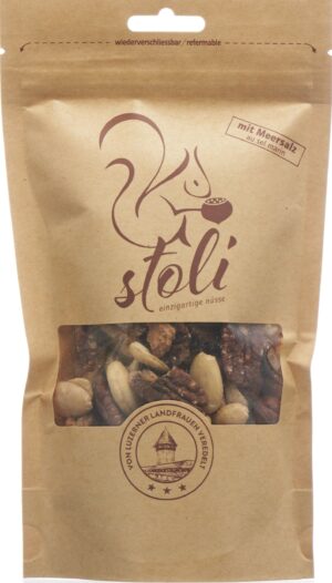STOLI Nuss-Mix deluxe mit Meersalz Btl 175 g