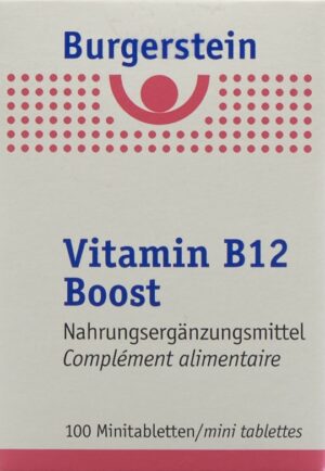 BURGERSTEIN Vitamin B12 Boost Minitabl 100 Stk