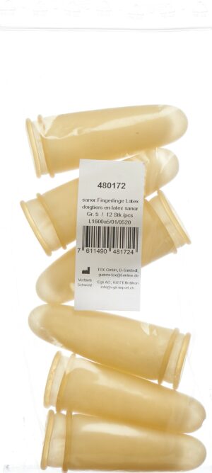 SANOR Fingerling Latex Gr5 gepudert leicht
