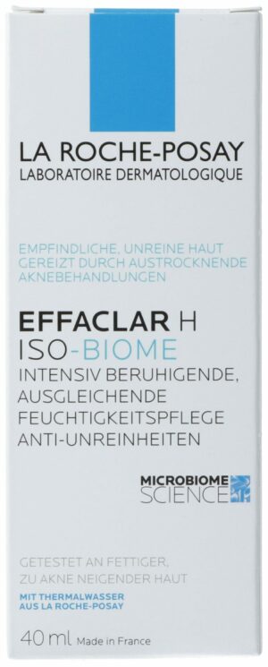 ROCHE POSAY Effaclar H Isobiome Creme Tb 40 ml