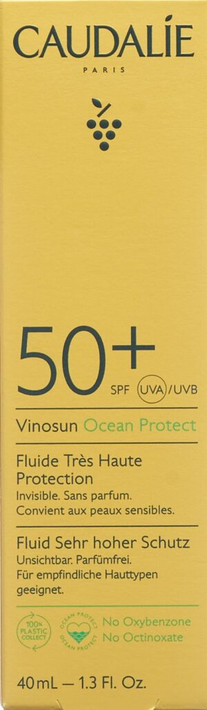 CAUDALIE SOLAIRES Vinosun Fluide Prot SPF50+ 40 ml