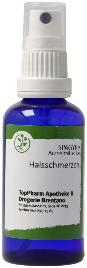 Brentano's Spagyrik Halsschmerzen 50ml