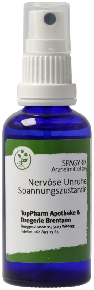 Brentano's Spagyrik Nerv. Unruhe/Spannungz. 50ml