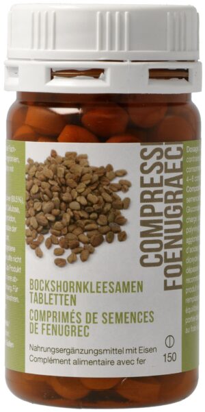 DIXA Bockshornkleesamen Tabletten Dose 150 Stk