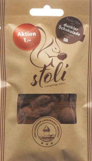 STOLI Nuss-Mix Aktion dunkler Schokolade 28 g