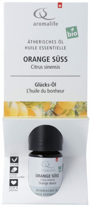 AROMALIFE TOP Orange Äth/Öl Bio Fl 5 ml