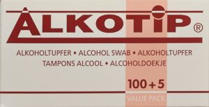ALKOTIP Alkoholtupfer unsteril 105 Stk