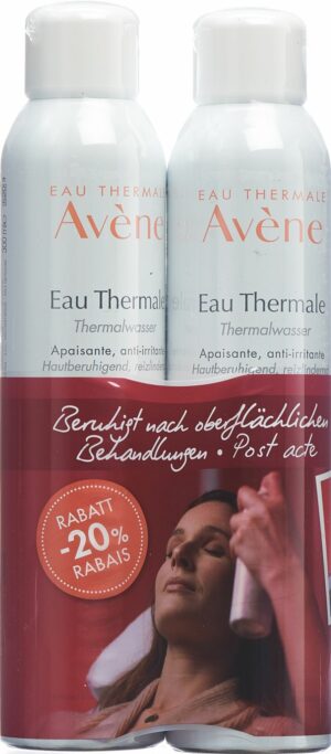 AVENE Duo Pack 2 x 300 ml -20% ETA DF