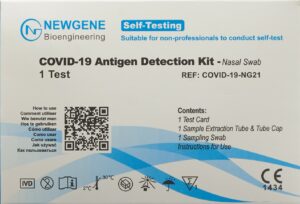 NEW GENE COVID-19 Ag Det Kit Nasal Swab