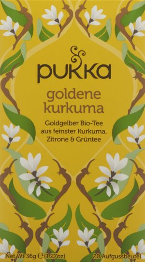 PUKKA Goldene Kurkuma Bio Btl 20 Stk