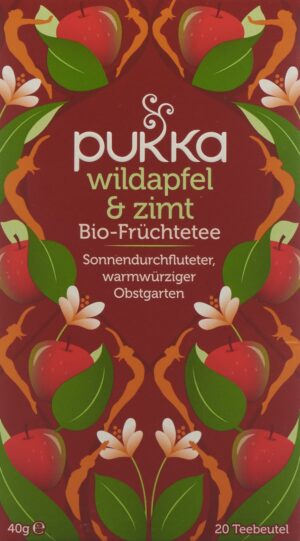 PUKKA Wildapfel & Zimt Tee Bio Btl 20 Stk