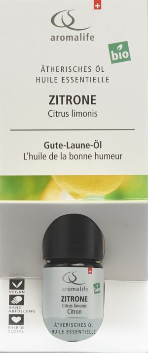 AROMALIFE TOP Zitrone Äth/Öl BIO Fl 5 ml