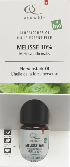 AROMALIFE TOP Melisse Äth/Öl 10 % BIO 5 ml