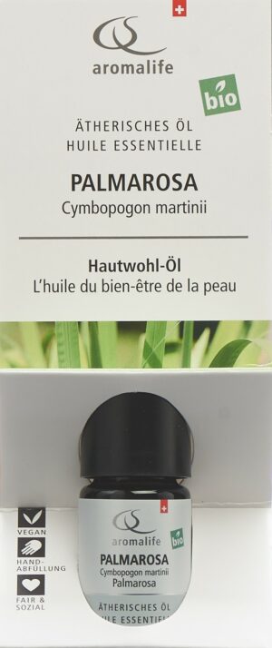 AROMALIFE TOP Palmarosa Äth/Öl BIO Fl 5 ml