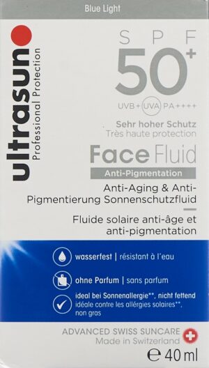 ULTRASUN Face Fluid Anti-Pigment SPF50+ Fl 40 ml
