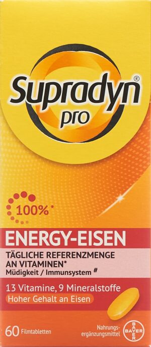 SUPRADYN energy eisen Filmtabl Ds 60 Stk