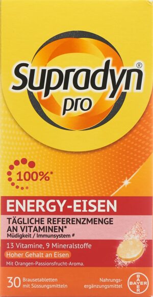 SUPRADYN energy eisen Brausetabl 30 Stk