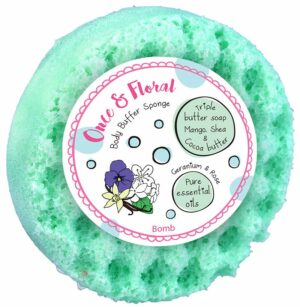 BOMBCOSMETICS Shower Sponge Once & Floral