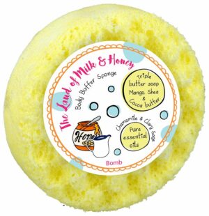 BOMBCOSMETICS Shower Sponge Land Milk& Honey