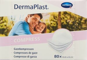 DERMAPLAST Compress 4x6cm 80 Stk