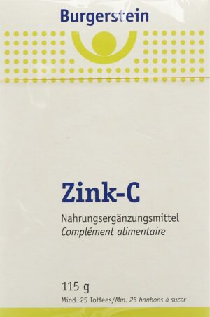 BURGERSTEIN Zink-C Toffees (neu) 115 g