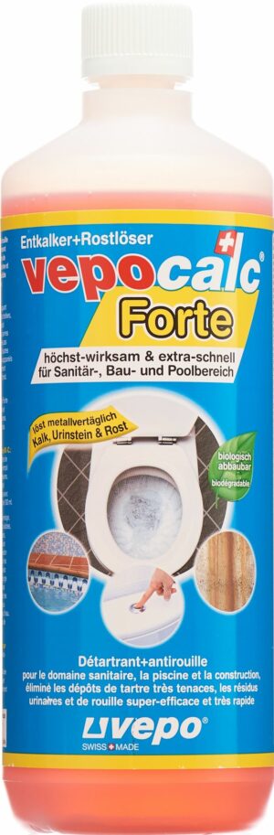 VEPOCALC Forte Entkalker+Rostlöser Fl 1000 ml