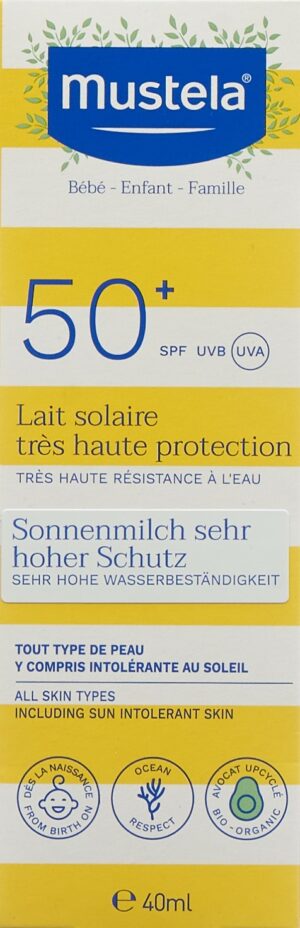 MUSTELA Sonnenschutz Sonnenmilch LSF50+ Tb 40 ml