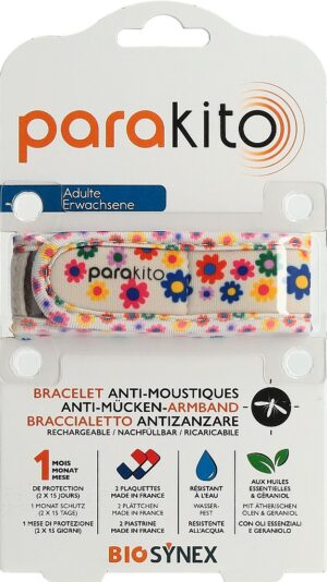 PARAKITO Armband Erwachsene Fun Blumen