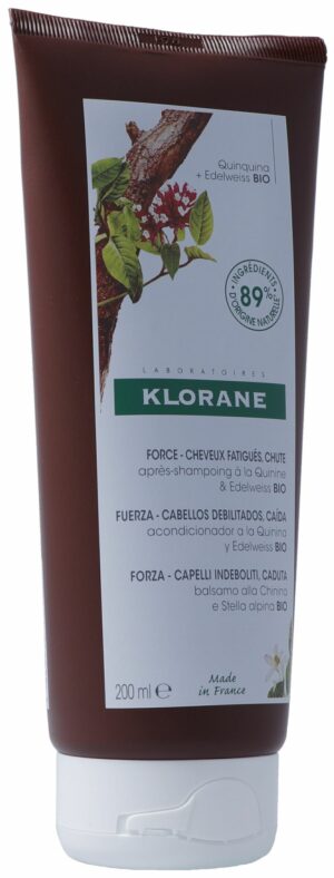 KLORANE Chinin Edelweiss Pflegebalsam 200 ml
