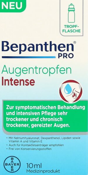 BEPANTHEN PRO Augentropfen Inten Fl 10 ml