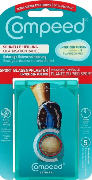 COMPEED Blasenpflaster unter den Füssen 5 Stk
