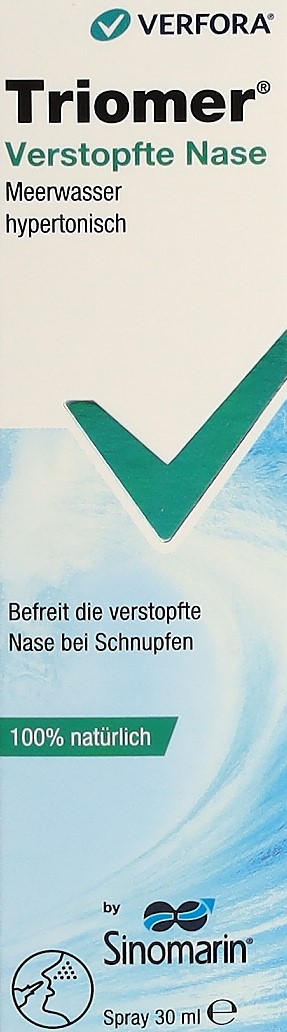 TRIOMER Verstopfte Nase Taschenspray Fl 30 ml