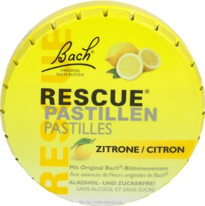 RESCUE Pastillen Zitrone Ds 50 g