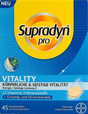 SUPRADYN pro Vitality Brausetabl 45 Stk