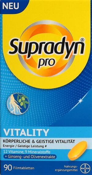 SUPRADYN pro Vitality Filmtabl Ds 90 Stk
