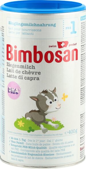 BIMBOSAN Ziegenmilch 1 Säugling Ds 400 g