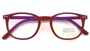 FERROL Computerbrille VA74PC 1.00dpt Flex rot
