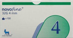 NOVOFINE Injektionsnadeln 32G 4mm 100 Stk